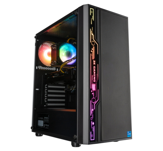 2E PCs Комп’ютер персональний 2E Complex Gaming Intel i5-14400F, 16Gb, F1TB, NVD5060-8, H610, G2052, 600W, Win11PE