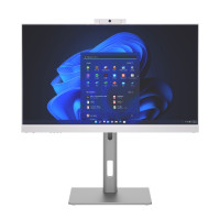 Комп'ютер персональний моноблок 2E Rational K18 23.8" FHD IPS Intel i5-14400, 8Gb, F240GB, UMA, H610, K18.610, 150W, Win11P, білий