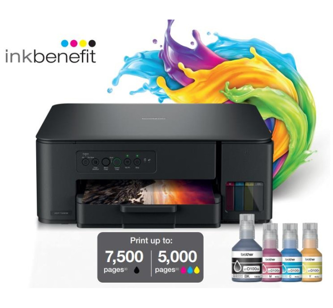 BROTHER peripherals БФП ink color А4 Brother DCP-T430W 16_9 ppm USB Wi-Fi 4 inks