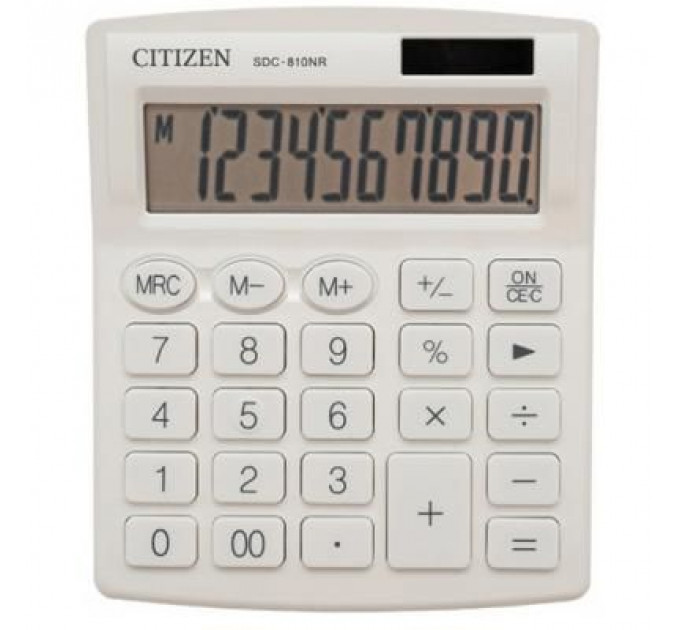 Калькулятор Citizen SDC810NRWHE