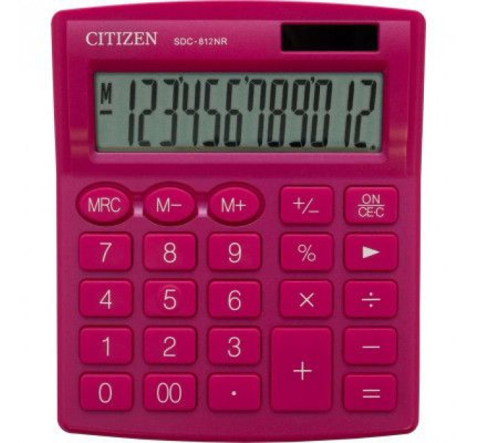 Калькулятор Citizen SDC812-NRPKE
