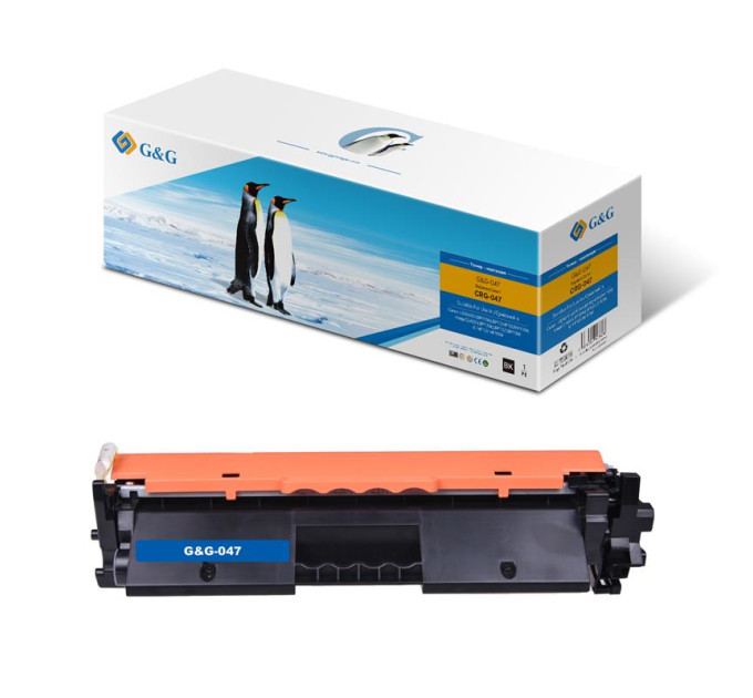 G&G Картридж G&G до Canon 047 LBP112/MFP112/113 2164C002 Black (1600 стор)