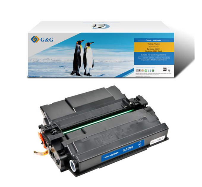 G&G Картридж G&G до Canon 056 до LBP325x, MF540/543/552/553 3008C002 Black (21000стор) - без чіпа!