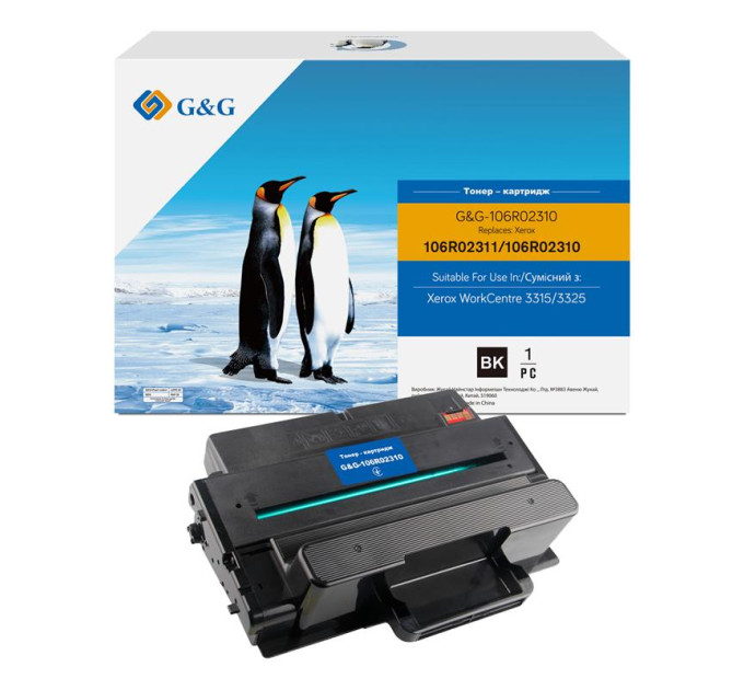 G&G Картридж G&G до Xerox WC3315/3325 Black