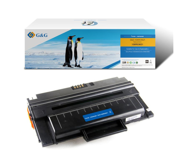 G&G Картридж G&G до Xerox WC3335/3345/PH3330 106R03621 Black (8500 стор)