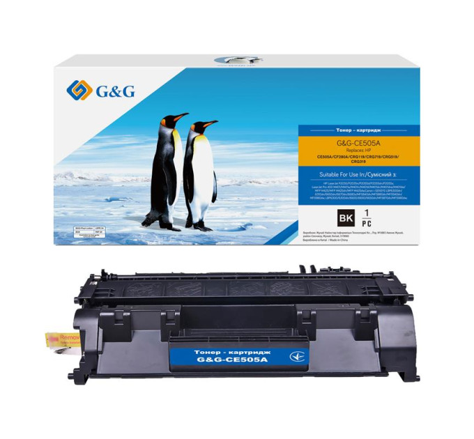 G&G Картридж G&G до HP LJ P2035/P2055d/2055dn Black (2300 стор)