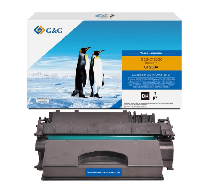 G&G Картридж G&G до HP LJ M425dn/M425dw/M401a/M401dn/M401dw Black (6500 стор)