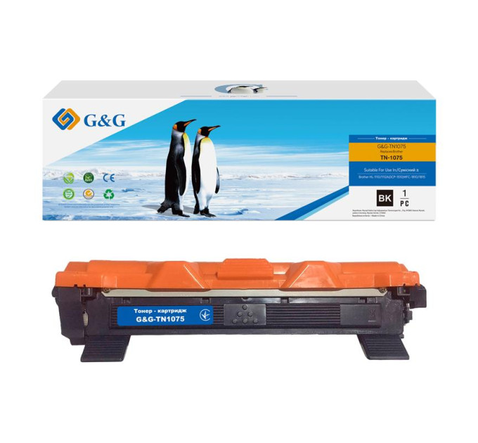 G&G Картридж G&G до Brother HL-1112R/ DCP-1512 Black (1000 стор)