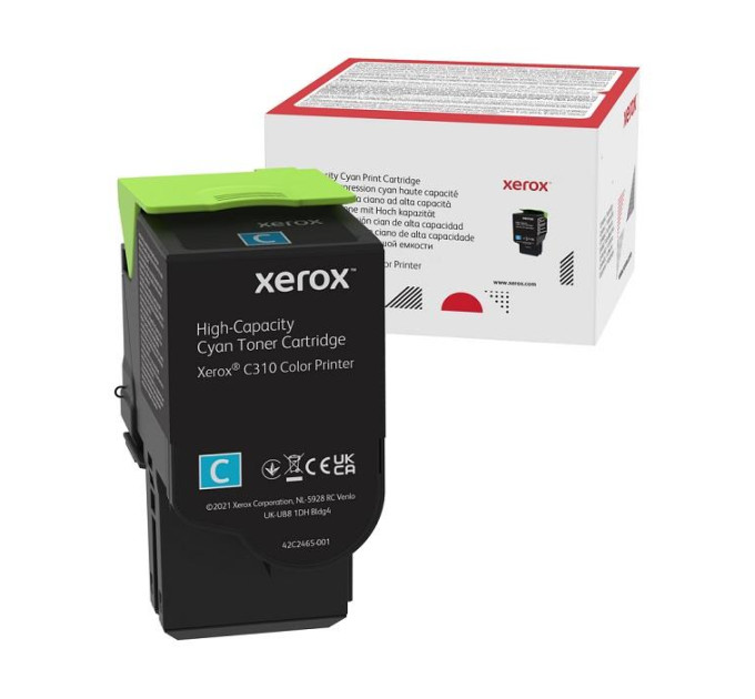 XEROX CHANNELS supplies Тонер картридж Xerox C310/C315 Cyan (5500 стор)