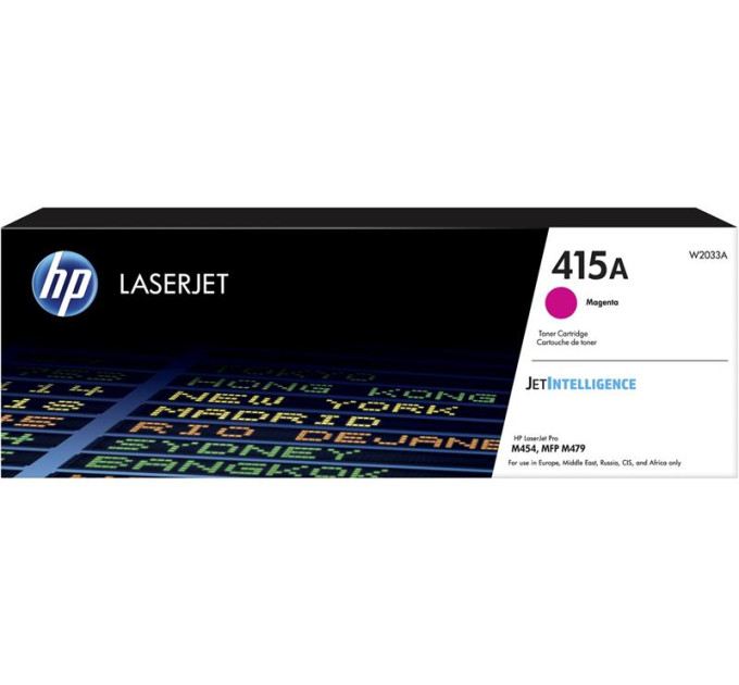 HP supplies Картридж HP 415A CLJ Pro M414/454/479, Enterprise M455/M480 Magenta (2100стор)