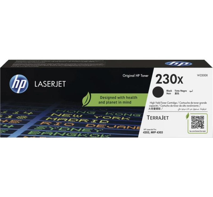HP supplies Картридж HP 230X CLJ Pro 4203/4303 Black (7500стор)