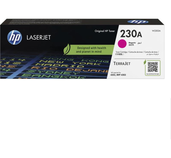 HP supplies Картридж HP 230A CLJ Pro 4203/4303 Magenta (1800стор)