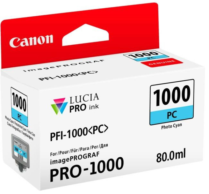CANON supplies Картридж струменевий Canon PFI-1000PC (Photo Cyan)