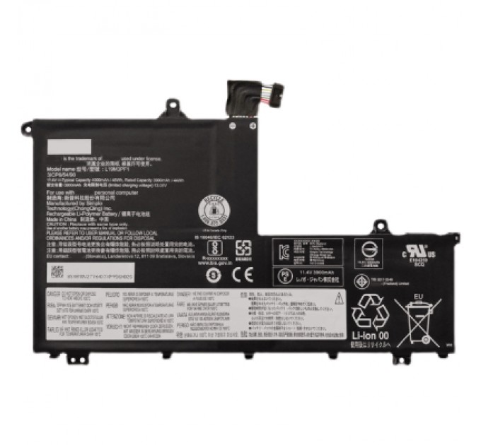 Lenovo Акумулятор до ноутбука Lenovo ThinkBook 15-IIL L19M3PF1, 45Wh (4000mAh), 3cell, 11.4V, Li-Pol (A47918)