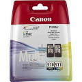 CANON supplies Комплект Canon No.510: Картридж Canon PG-510Bk/CL-511 кол. Multi Pack