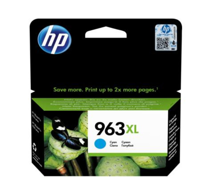 HP supplies Картридж струменевий HP No.963XL High Yield HP OJ Pro 9010/9013/9020/9023 Cyan