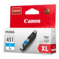 CANON supplies Картридж струменевий Canon CLI-451C XL (Cyan) Pixma MG5440/MG6340