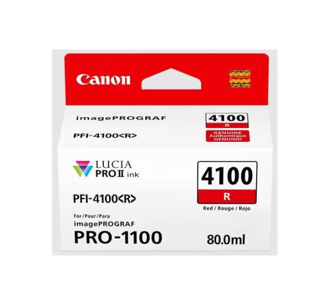 CANON supplies Картридж струменевий Canon PFI-4100 imagePROGRAF PRO-1100 Red