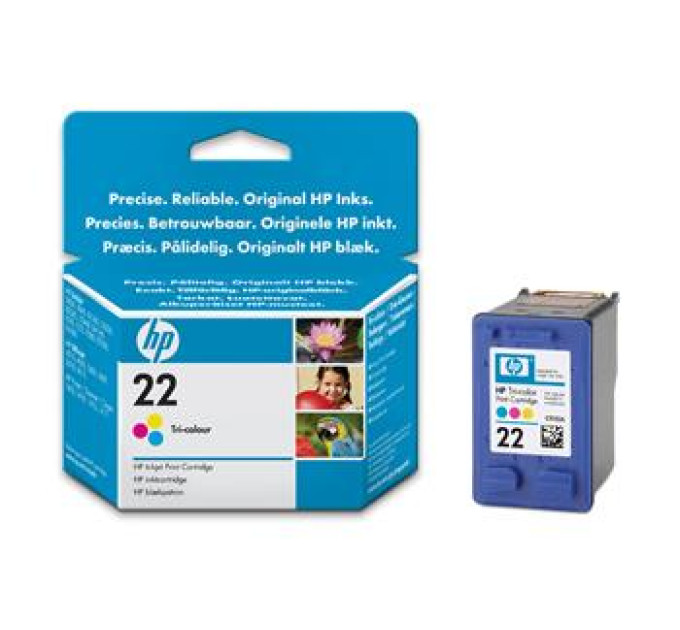 HP supplies Картридж із друкуючою головкою струменевий HP No.22 DJ3920/3940, PSC1410 color, 5 ml