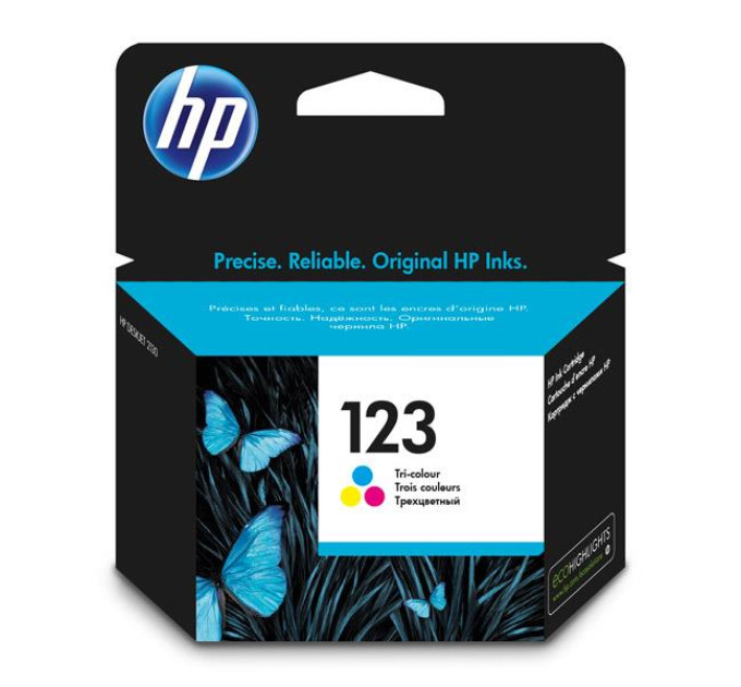 HP supplies Картридж із друкуючою головкою струменевий HP No.123 DJ 2130/2620/2630/3639 Color