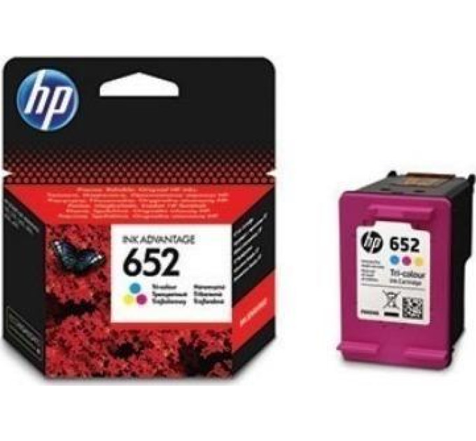 HP supplies Картридж із друкуючою головкою струменевий HP No.652 DJ Ink Advantage 1115/2135/3635/3835 Color