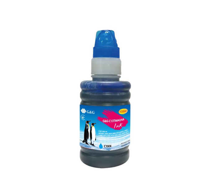G&G Контейнер з чорнилом G&G до Epson L100/L200 cyan