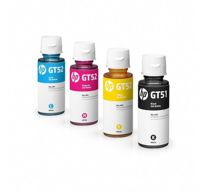 HP supplies Контейнер з чорнилом HP GT52 DJ5810/5820, Ink Tank 115/315/319/410/415/419, Smart Tank 500/515/530/615/670/720/750/790 Yellow  (8000 стор)