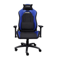 Крісло Trust GXT714B Ruya ECO, ПУ шкіра, 3D-Armrests, синій