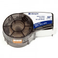 Стрічка для принтера етикеток Brady M21-500-595-BL, vinyl, 12.7mm/6.4m. White on Blue (M21-500-595-BL)
