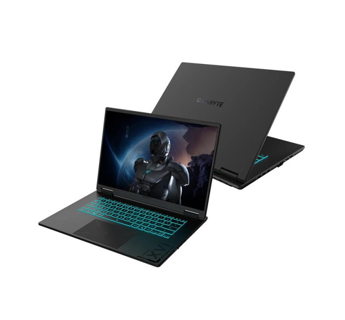 Gigabyte computers Ноутбук Gigabyte Gaming A16 16.0 FHD, AMD 7 260, 16GB, F1TB, NVD5050-8, DOS, чорний