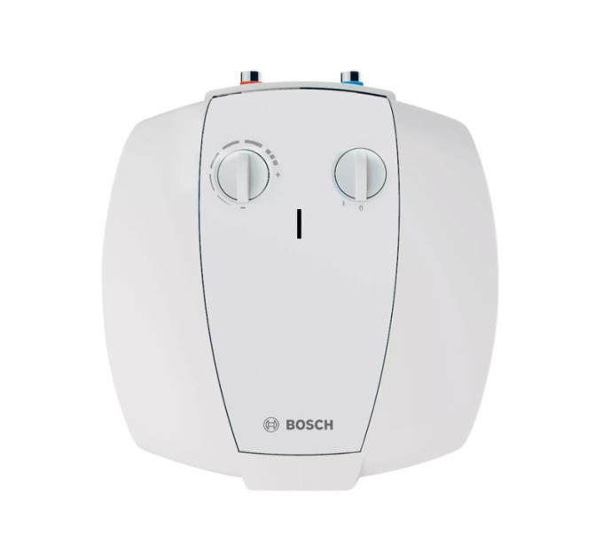 BOSCH CLIMATE Водонагрівач електр. BOSCH компакт Tronic 2000 T Mini, 10л, 1,5кВт, монтаж під мийкою, мех. кер-ння, B, білий