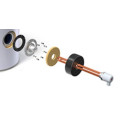 Tesy Електричний нагрівальний елемент TESY ACS El Kit 3kW-PLUG AND PLAY V1404 3кВт 6/4" термостат фланец