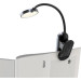 Baseus Настільна лампа Baseus Comfort Reading Mini Clip Lamp with battery Dark Gray (DGRAD-0G)