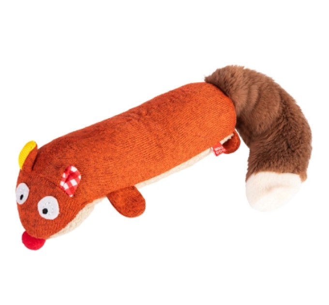 WAUDOG Іграшка для собак WAUDOG Fun Plush Лисиця трикотаж 18 см (6259)