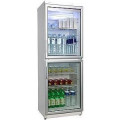 Snaige Холодильна вітрина Snaige, 173x60х60, 350л, полок - 5, зон - 1, бут-154, 2дв., ST, алюмін.двері, білий