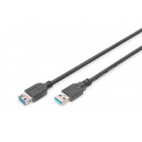Кабель ASSMANN USB 3.0 (AM/AF) 3.0м, чорний