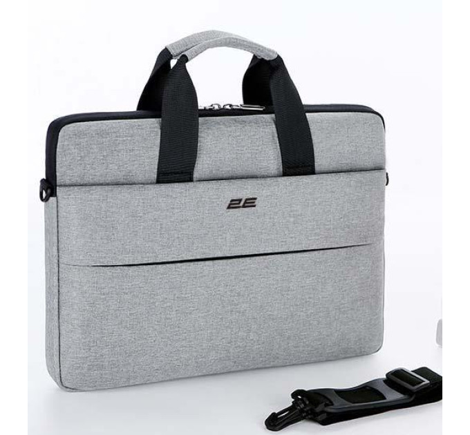 2E Bags&Cases Сумка для ноутбука 2E, Slim Keeper Plus 13/14", сірий