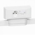 Legrand SCS Коробка Legrand Mosaic 4 модулі для каналів DLPlus, глибиною 12.5мм, 16мм, 20мм