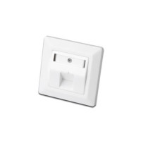 Настінна розетка 2E CАТ 6 FTP, 1xRJ45, 8P8C, для прихованої проводки