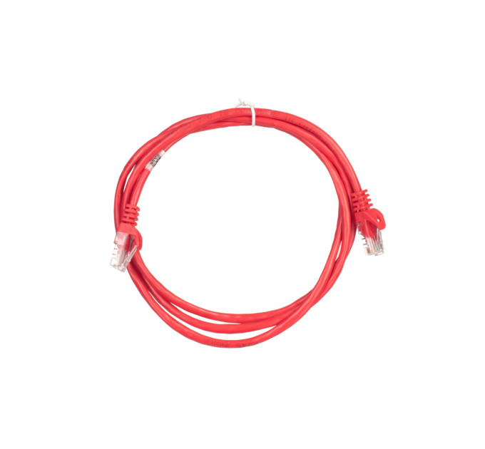 2E Network SCS Патч-корд 2E САТ 5e, UTP, 1.50м, 26AWG, RJ45, 7/0.16, CCA, PVC, червоний