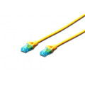 2E Network SCS Патч-корд 2E CAT 5e, UTP, 1м, 26AWG, RJ45, 7/0.16, Cu, LSZH, жовтий