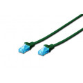 2E Network SCS Патч-корд 2E CAT 5e, UTP, 3м, 26AWG, RJ45, 7/0.16, Cu, LSZH, зелений