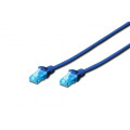 2E Network SCS Патч-корд 2E CAT 5e, UTP, 5м, 26AWG, RJ45, 7/0.16, Cu, LSZH, синій
