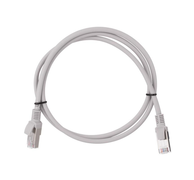 2E Network SCS Патч-корд 2E САТ 5e, FTP, 1м, 26AWG, RJ45, 7/0.16, Cu, LSZH, сірий