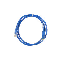 Патч-корд 2E САТ 6, UTP, 1м, 26AWG, RJ45, 7/0.16, Cu, PVC, синій