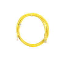 Патч-корд 2E САТ 6, UTP, 1.50м, 26AWG, RJ45, 7/0.16, Cu, PVC, жовтий