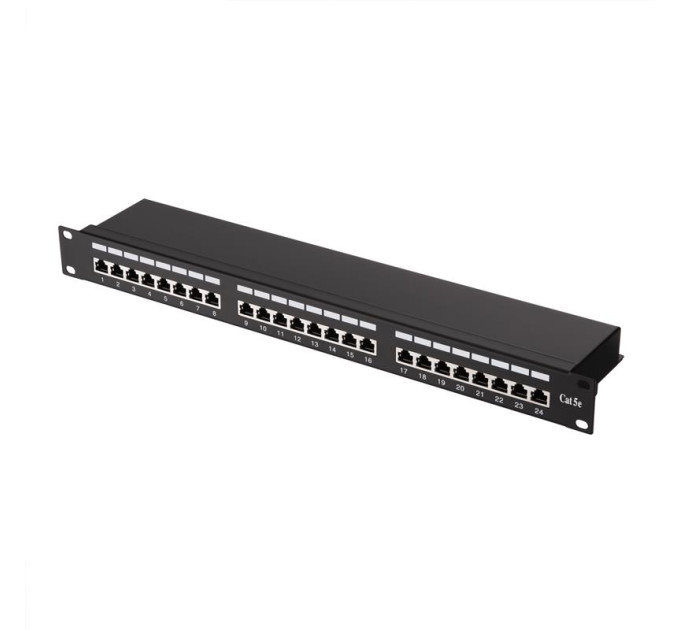 2E Network SCS Патч-панель 2E САТ 5e, FTP, 19", 1U, 24 порти, зібрана