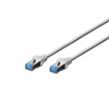 DIGITUS SCS Патч-корд DIGITUS CAT 5e SF-UTP, 3м, AWG 26/7, CCA, PVC, сірий