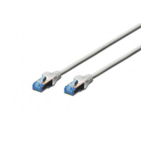 Патч-корд DIGITUS CAT 5e SF-UTP, 3м, AWG 26/7, CCA, PVC, сірий