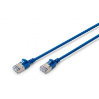 Патч-корд DIGITUS CAT 6a S-FTP, 0,25м, AWG 26/7, Cu, LSZH, синій